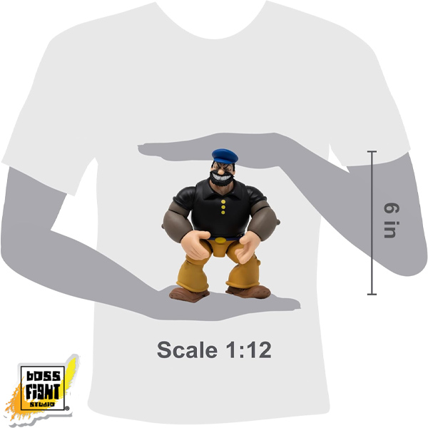 Boss Fight Studio Popeye Classics Bluto Action Figure